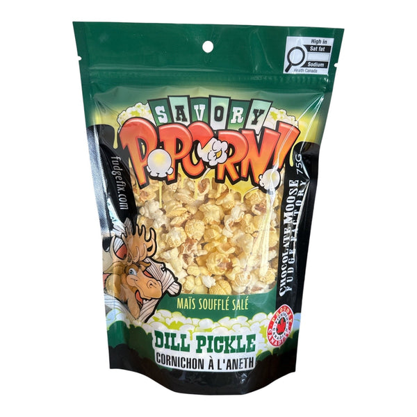 Deadly Dill Pickle - 75g Savory Popcorn