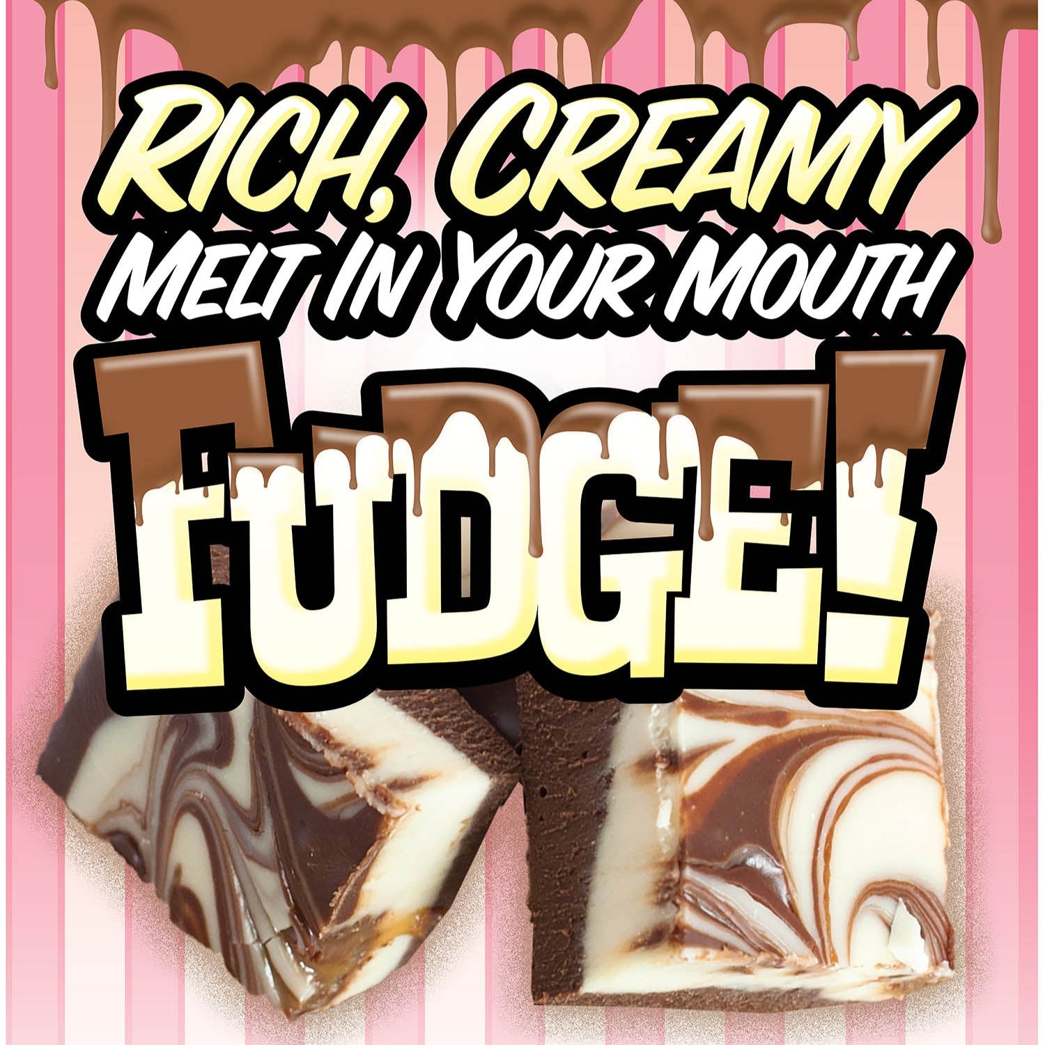 Saskatoon Berry Fudge - 110g Fudge Bar