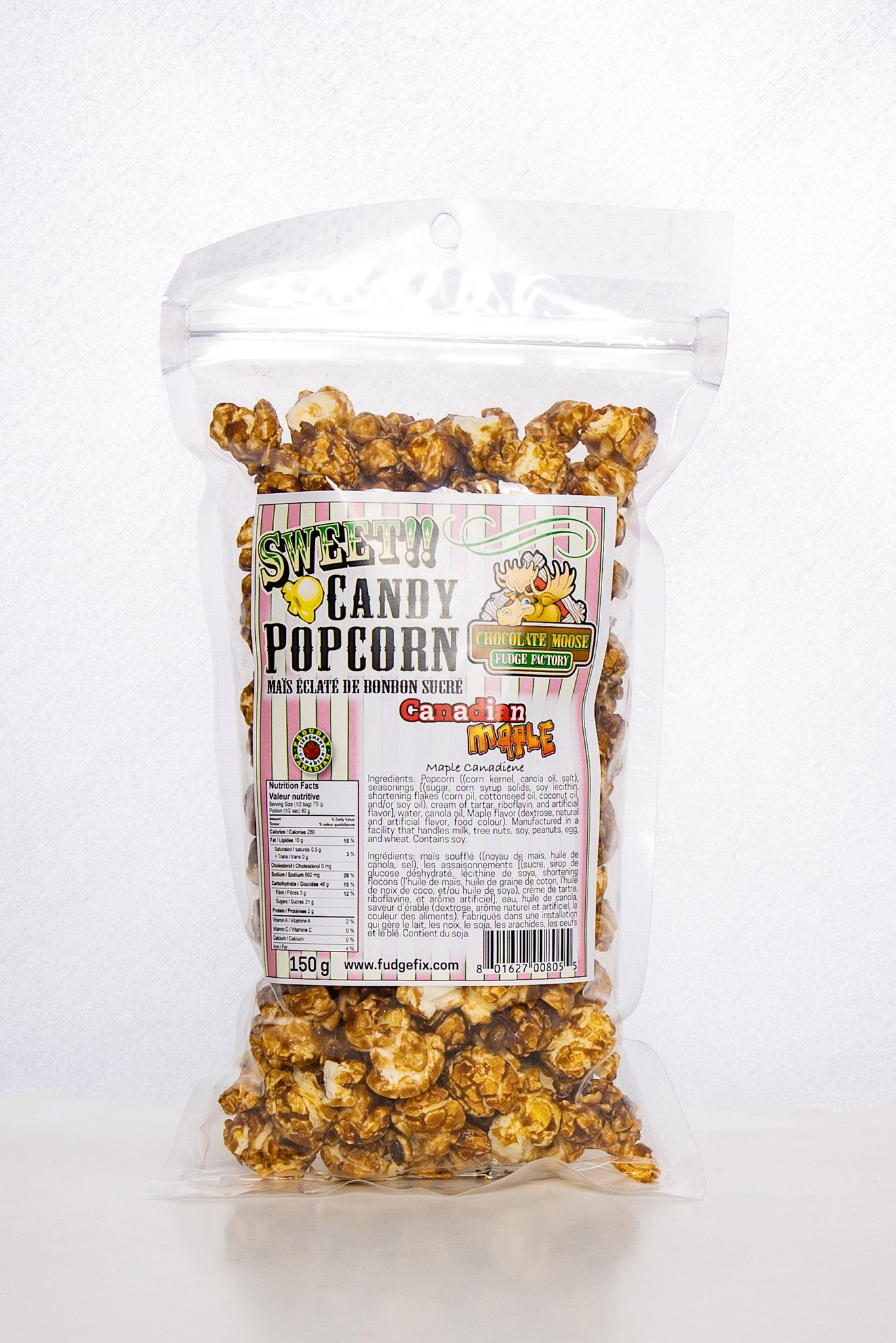 Canadian Maple - Sweet Candy Popcorn