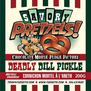Deadly Dill Pickle - Savory Pretzels 200g